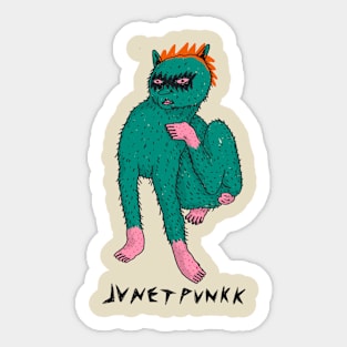 Junet Punk Sticker